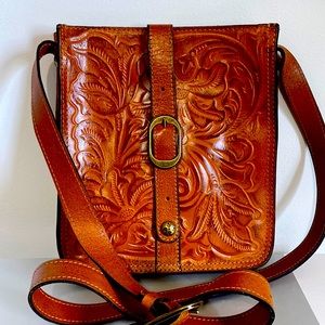 Patricia Nash Leather Crossbody bag
